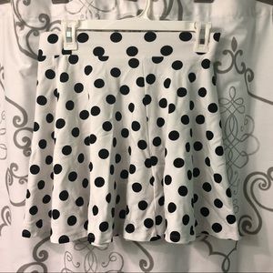 Polka dot skirt!